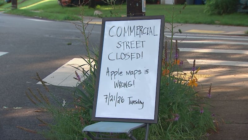 Some GPS programs guiding drivers to closed Commercial Street