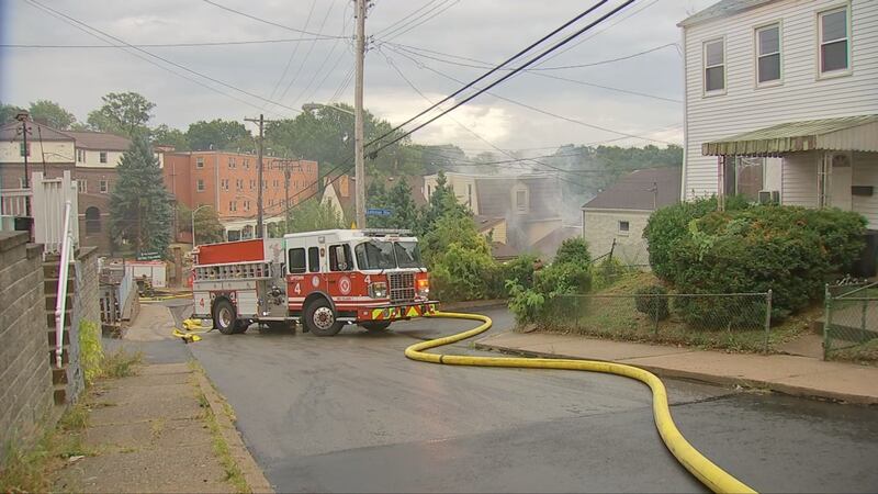 4 firefighters taken to hospital after ladder hits power line in Pittsburgh