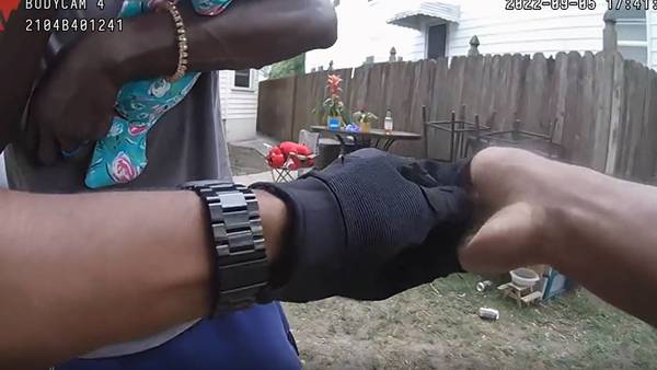 Video shows police officer safe choking infant’s life