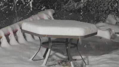 PHOTOS: Friday night snow blankets western Pennsylvania; here's a look around the area