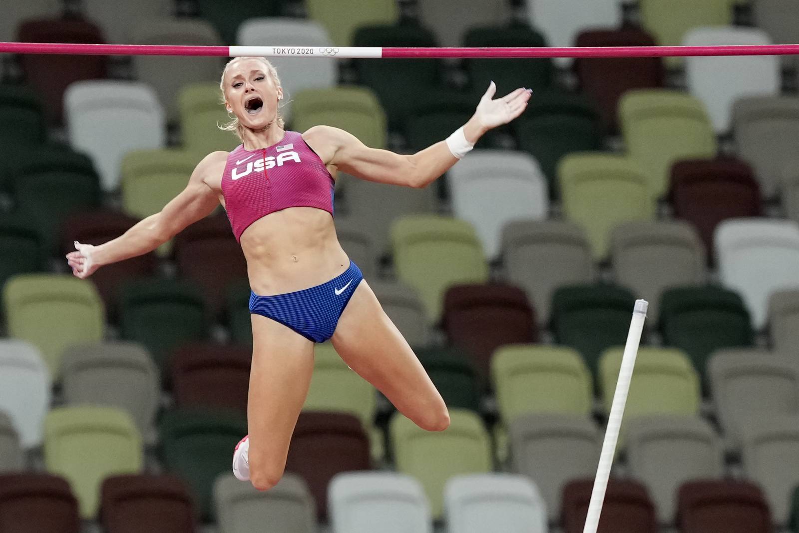 Photos Katie Nageotte Wins Olympic Gold In Women S Pole Vault Wpxi