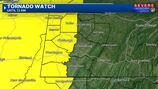 TORNADO WATCH issued for parts of western Pennsylvania until midnight
