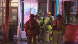 Flames shoot out of window when fire breaks out at building near Children’s Hospital