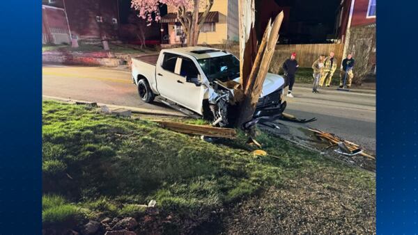 Driver not found after truck shears pole in Munhall