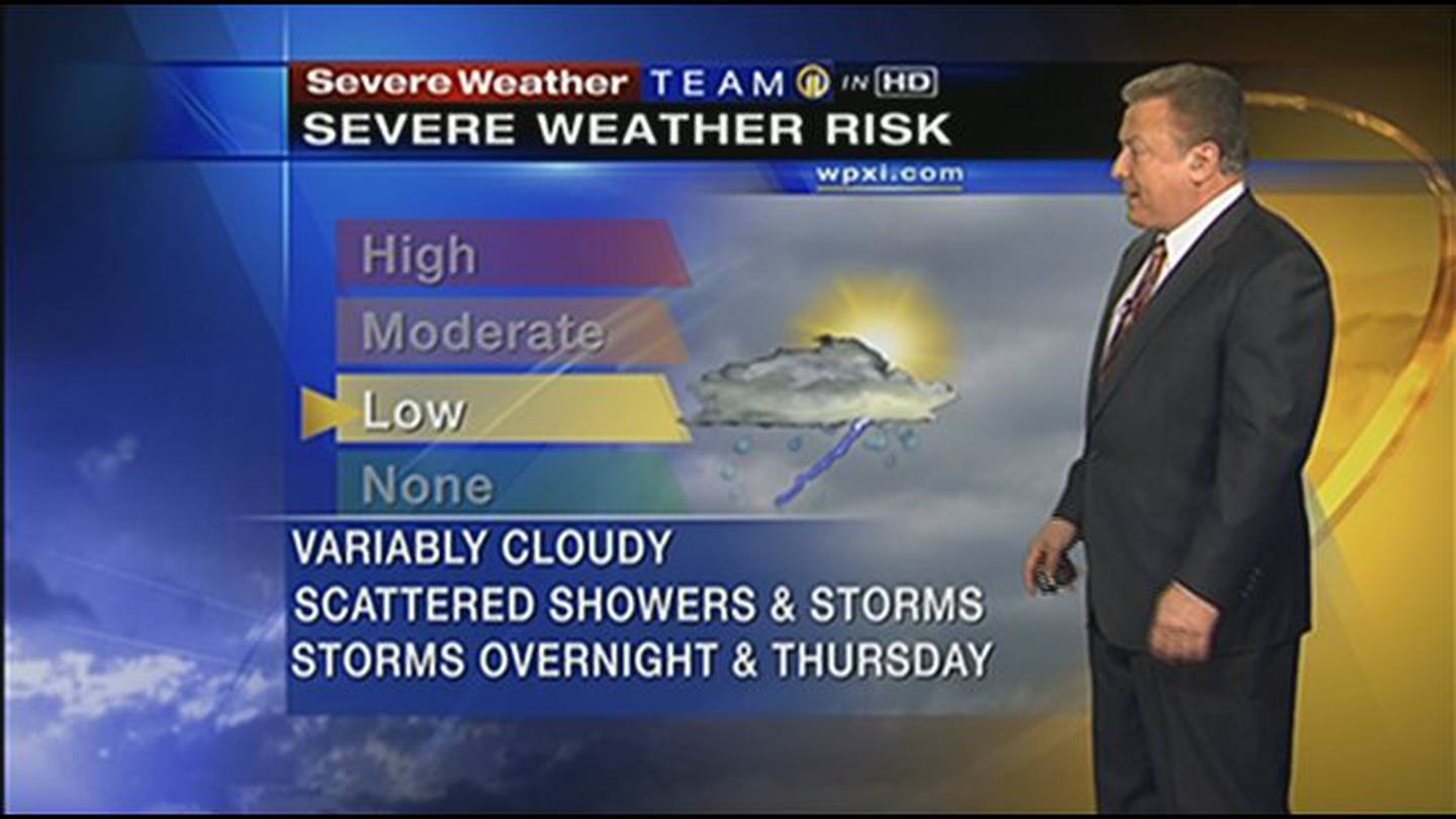 Kevin Benson's latest Severe Weather Team 11 forecast WPXI
