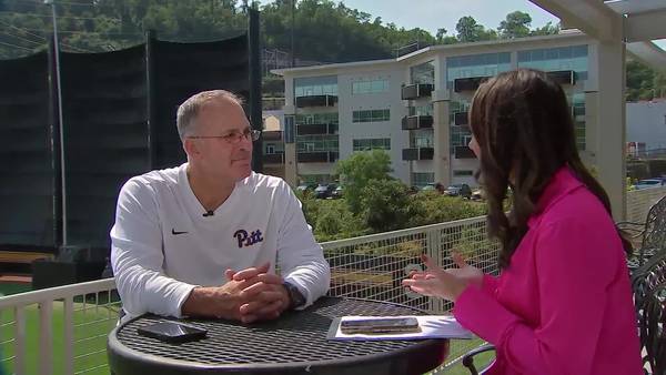 Channel 11′s Jenna Harner sits down with Pat Narduzzi ahead of first conference game