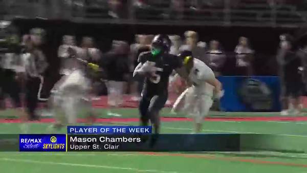 Skylights Week 5 Player of the Week: Mason Chambers - Upper St. Clair