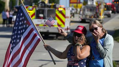 PHOTOS: Funeral procession for Corey Comperatore, former fire chief killed at Trump rally