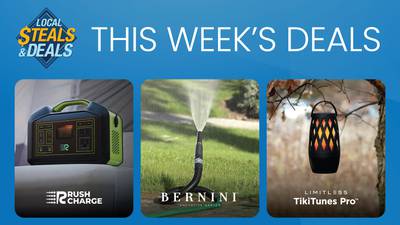 Local Steals & Deals: Spring must-haves with Bernini, Rush Charge Power Station, and TikiTunes Pro