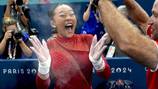 Suni Lee wins bronze on uneven bars 