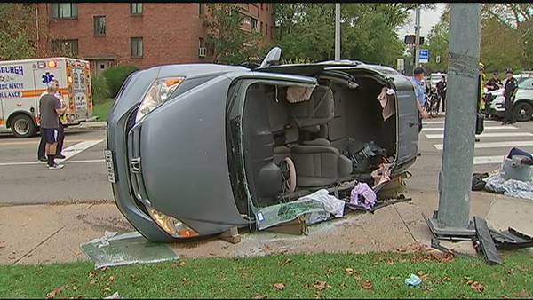 2-car wreck injures 6 in Shadyside